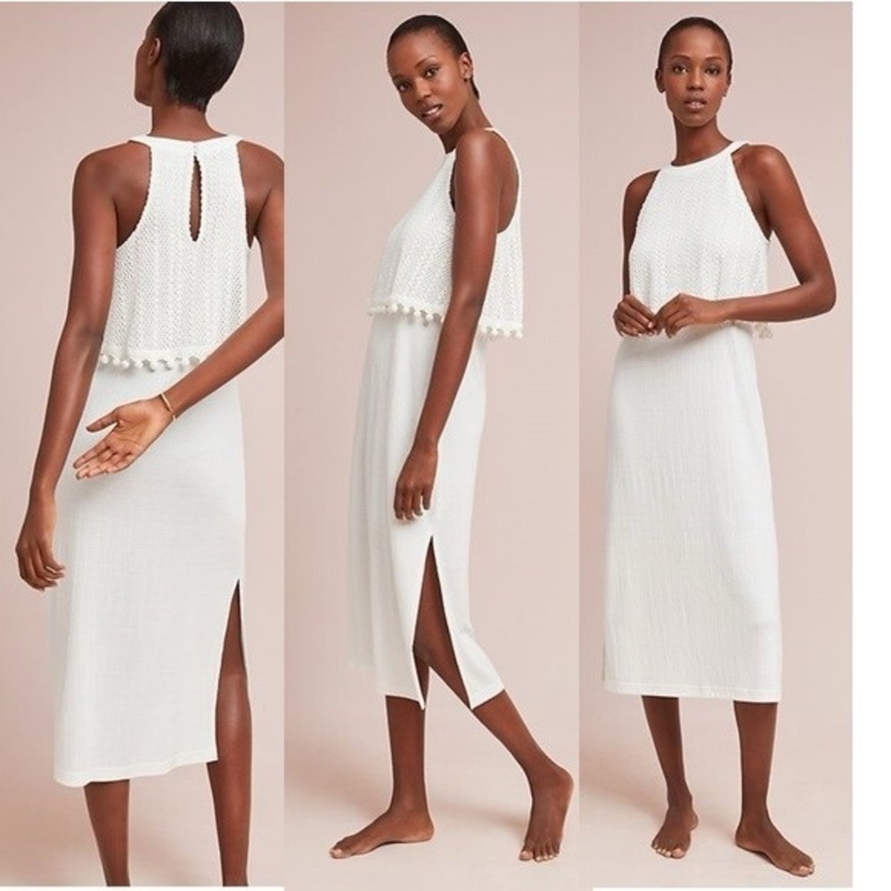 Anthropologie Rios Midi sleeveless dress